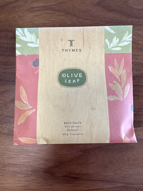 Thymes Olive Leaf Bath Salts Envelope