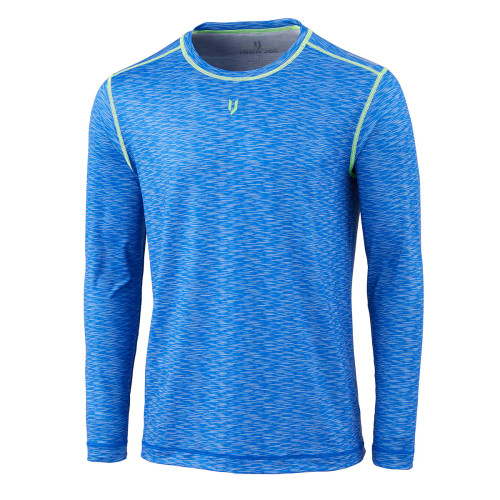 High-performance workouts require high-performance gear. Iron Joc long sleeve t-shirts are built from state-of-the-art fabric and designed to keep you comfortable, and fresh, no matter how hard you work or work out. Superior antimicrobial protection that’s guaranteed for the life of the garment combines with ultimate wicking, cooling, and anti-static control for unsurpassed comfort.

NO MORE STINK! It’s a perfect relaxed fit that’s constructed with thread to eliminate that scratchy feel. 90% polyester/10% spandex