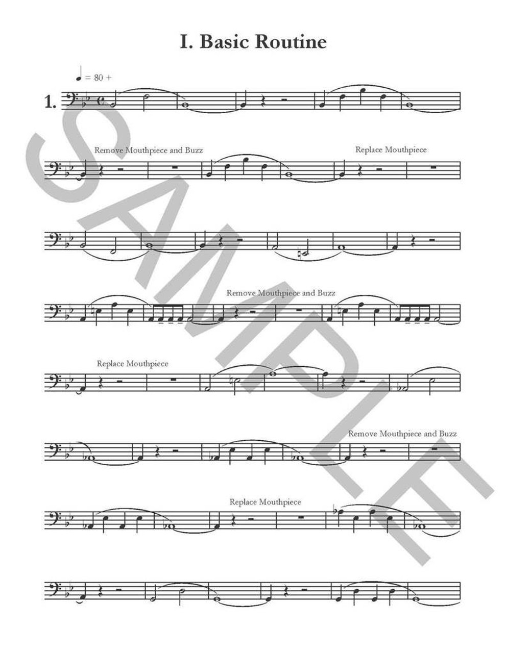 Daily Routines for Bass Trombone (2nd Edition) LintonMILANO Music