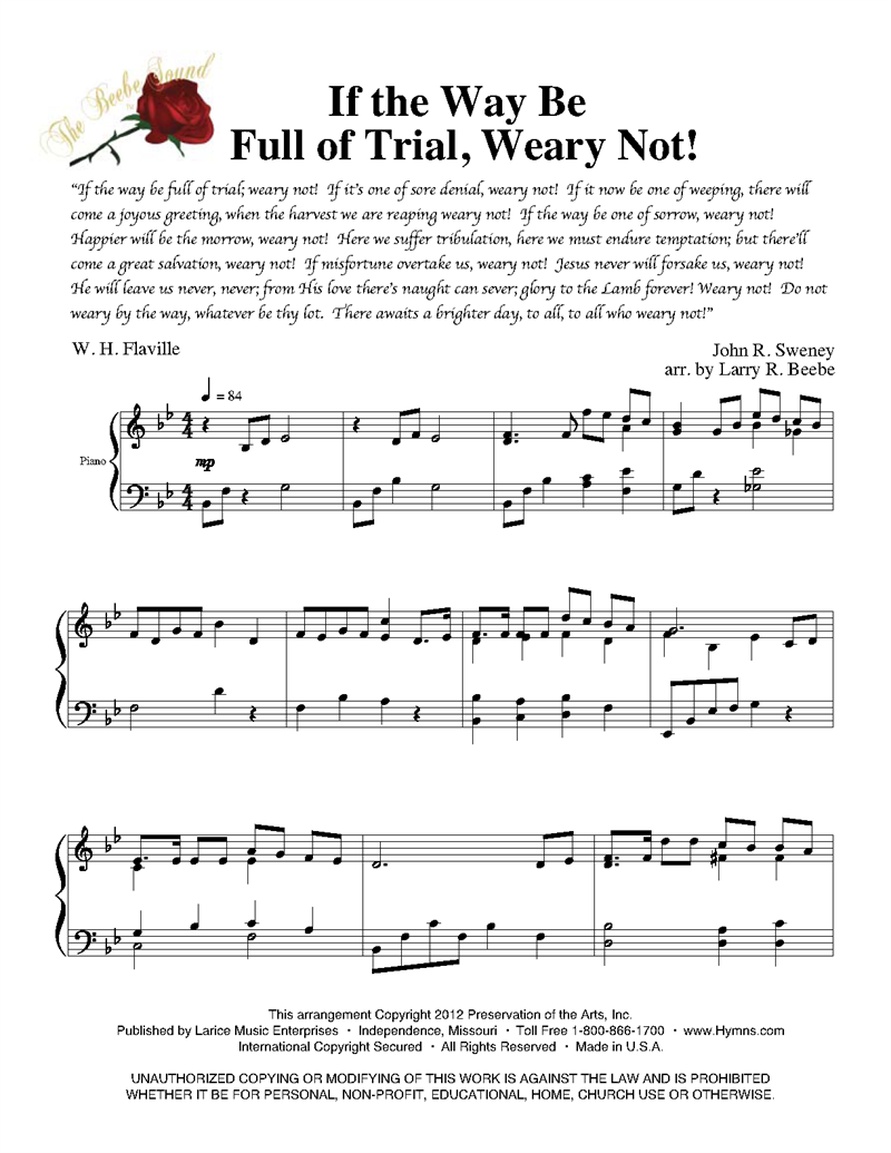 Lds Piano Solo Sheet Music