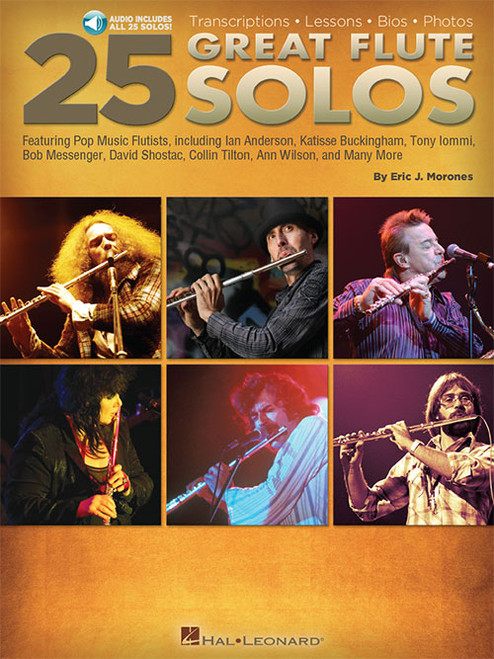 25 Great Flute Solos (with Audio Access) by Eric J. Morones