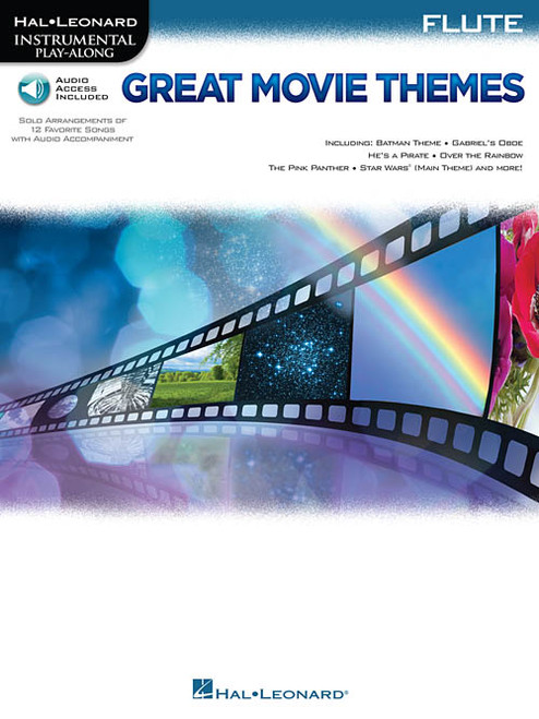 Hal Leonard Instrumental Play-Along for Flute - Great Movie Themes (with Audio Access)