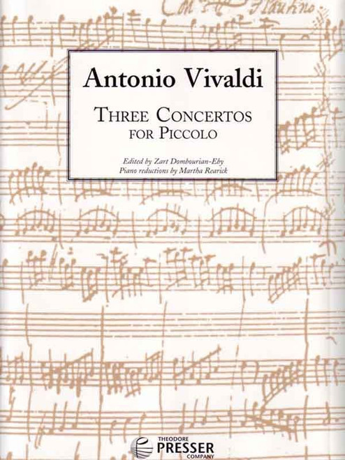 Antonio Vivaldi - Three Concertos for Piccolo by Zart Dombourian-Eby