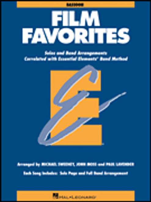 Essential Elements: Film Favorites for Bassoon by Michael Sweeney, John Moss, & Paul Lavender