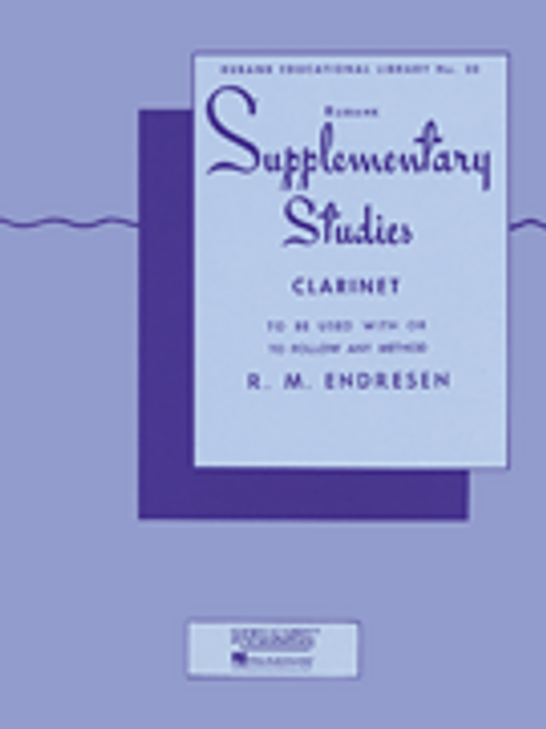Rubank Supplementary Studies for Clarinet (Rubank Educational Library No. 20) by R.M. Endresen