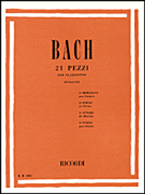 Bach - 21 Pieces for Clarinet