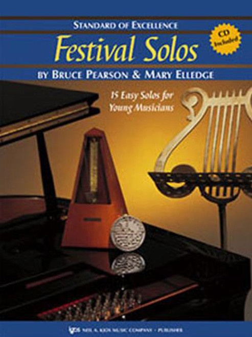 Standard of Excellence: Festival Solos Book 2 for B♭ Clarinet by Bruce Pearson & Mary Elledge (Book/Audio Access Included)