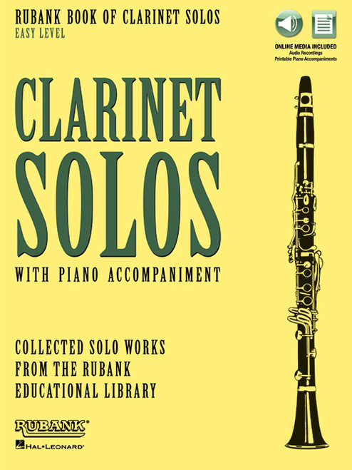 Rubank Book of Clarinet Solos: Easy Level (with Online Media)