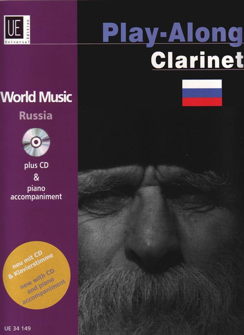 Play-Along Clarinet - World Music: Russia (Book/CD Set)