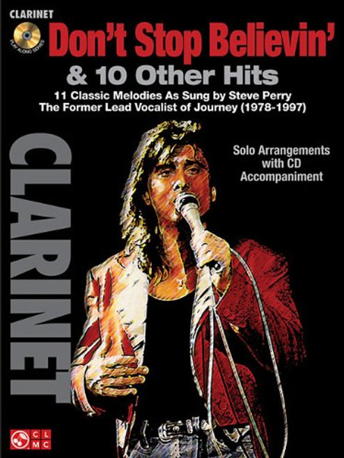 Don't Stop Believin' & 10 Other Hits for Clarinet (Book/CD Set)