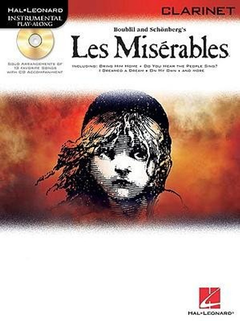 Hal Leonard Instrumental Play-Along for Clarinet - Boublil and Schönberg's Les Misérables (Book/CD Set)