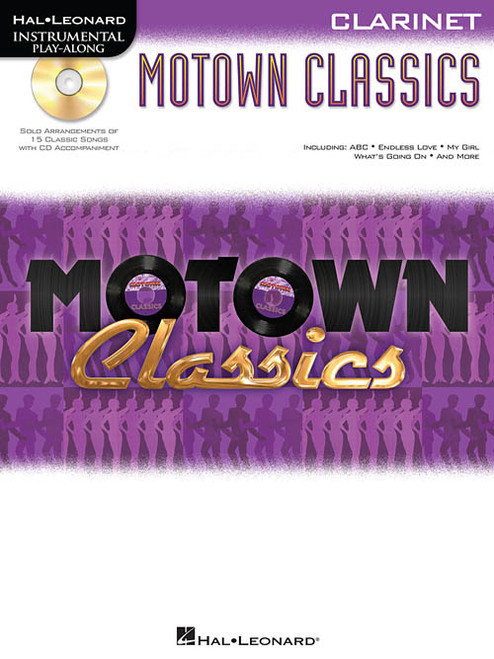 Hal Leonard Instrumental Play-Along for Clarinet - Motown Classics (Book/CD Set)