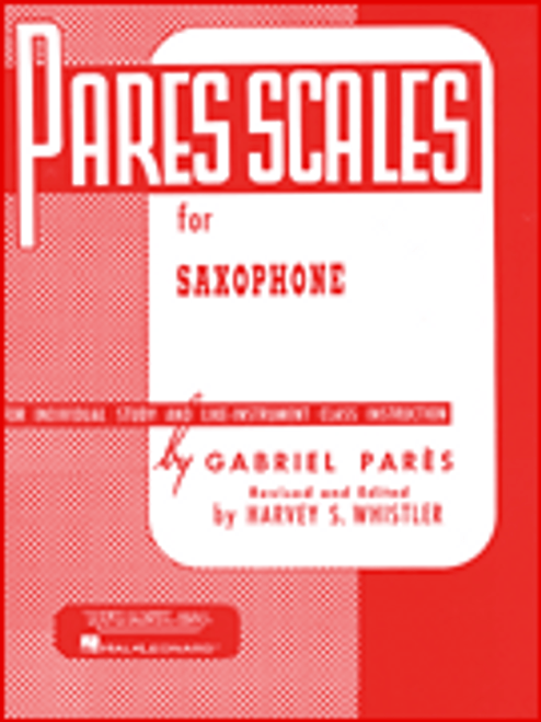 Pares Scales for Saxophone by Gabriel Parès