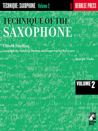Technique of the Saxophone Volume 2: Chord Studies