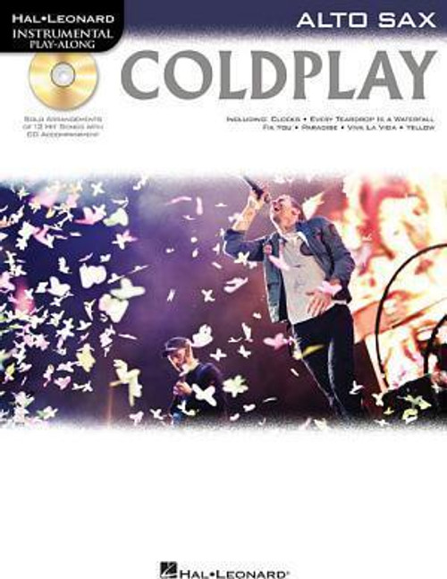 Hal Leonard Instrumental Play-Along for Alto Sax - Coldplay (Book/CD Set)