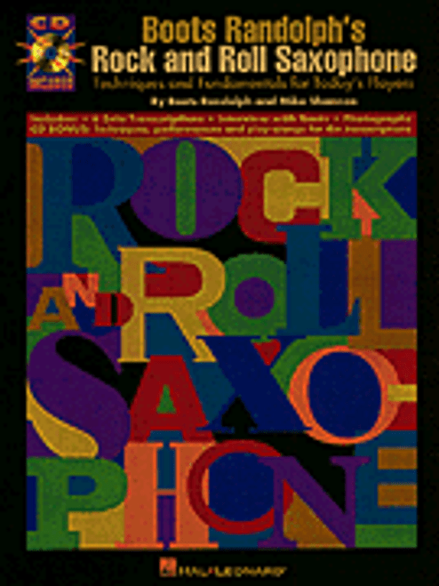 Boots Randolph's Rock and Roll Saxophone: Techniques and Fundamentals for Today's Players (Book/CD Set)