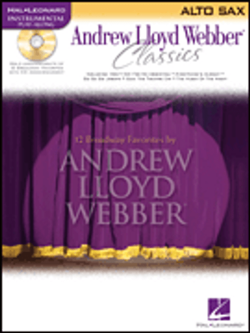 Hal Leonard Instrumental Play-Along for Alto Sax - Andrew Lloyd Webber Classics (Book/CD Set)