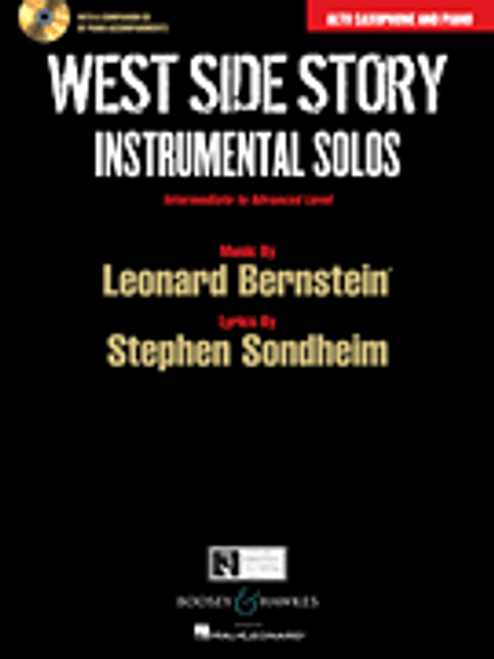 West Side Story Instrumental Solos for Alto Saxophone and Piano (Book/CD Set)