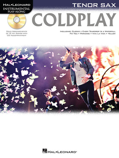 Hal Leonard Instrumental Play-Along for Tenor Sax - Coldplay (Book/CD Set)