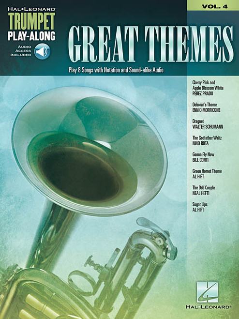 Hal Leonard Trumpet Play-Along Volume 4 - Great Themes (with Audio Access)