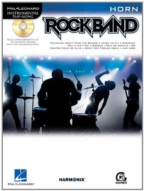 Hal Leonard Instrumental Play-Along for Horn - Rock Band (Book/CD Set)