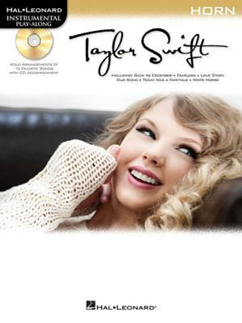 Hal Leonard Instrumental Play-Along for Horn - Taylor Swift, 1st Edition (Book/Audio Access Included)