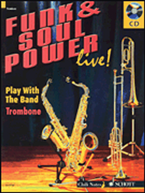 Funk & Soul Power Live! for Trombone (Book/CD Set)