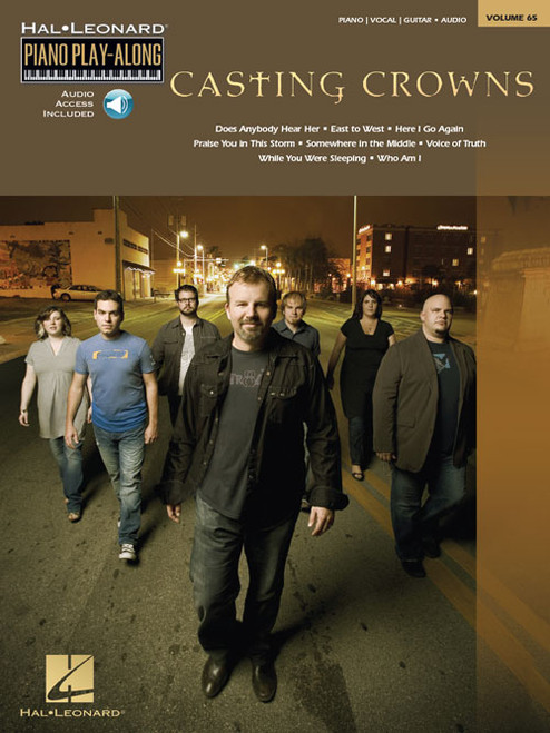 Hal Leonard Piano Play-Along Volume 65 - Casting Crowns (with Audio Access)