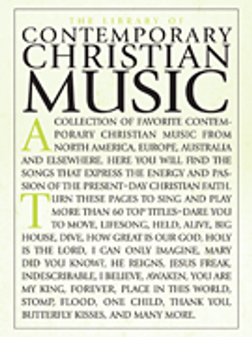 The Library of Contemporary Christian Music for Piano / Vocal / Guitar