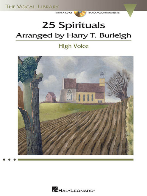 The Vocal Library: •25 Spirituals (Book/CD Set) for High Voice / Piano