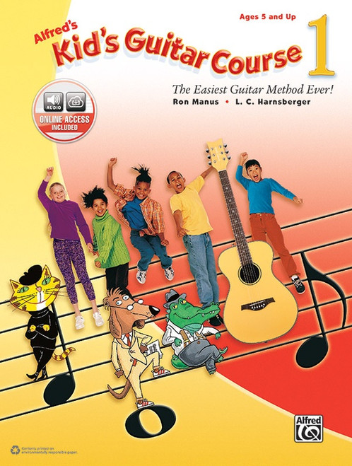 Alfred's Kid's Guitar Course, Book 1 (with Online Audio Access)