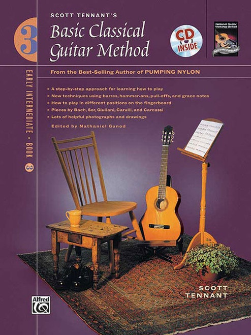 Scott Tennant's Basic Classical Guitar Method, Book 3 (Book/CD Set)