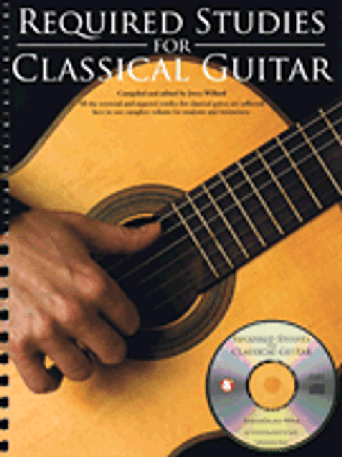 Required Studies for Classical Guitar (Book/CD Set) by Jerry Willard