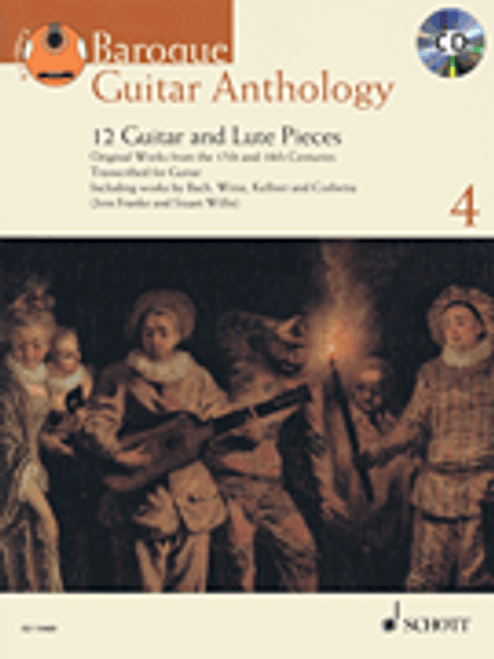 Baroque Guitar Anthology: 25 Guitar and Lute Pieces, Book 4 (Book/CD Set)