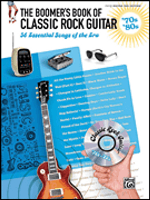 The Boomer's Book of Classic Rock Guitar - '70s - '80s for Easy Guitar Tab Edition