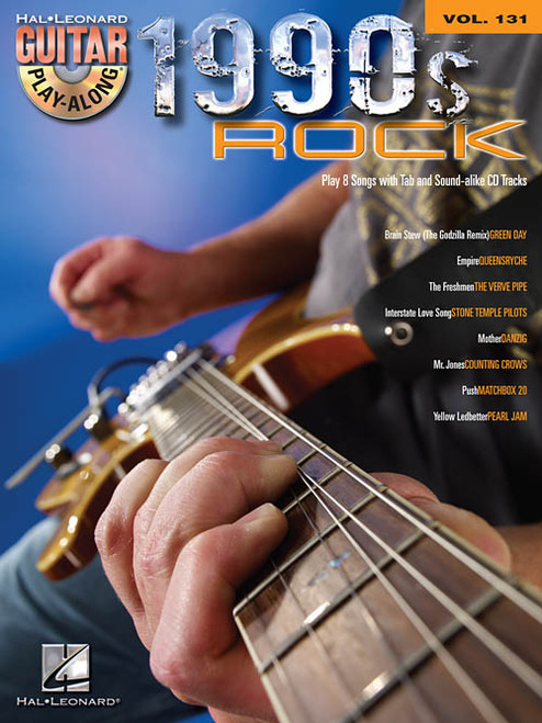 1990s Rock -- Hal Leonard Guitar Play-Along Volume 131 (Book/CD Set)