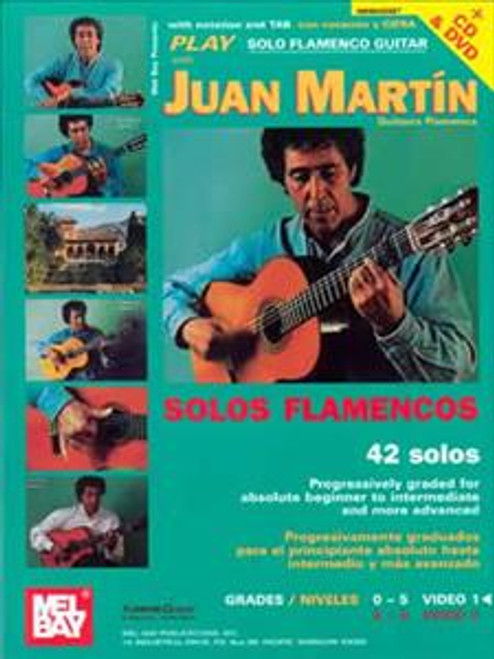 Play Solo Flamenco Guitar with Juan Martín, Volume 1 (Book/DVD/CD Set)