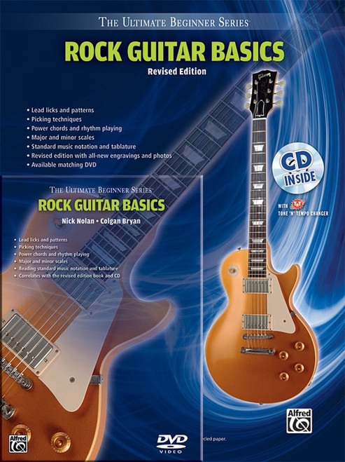 The Ultimate Beginner Series: Rock Guitar Basics, Revised Edition Mega Pak (Book/DVD/CD Set) by Nick Nolan & Colgan Bryan