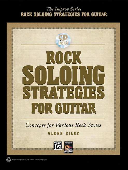 Rock Soloing Strategies for Guitar (Book/CD Set) by Glenn Riley