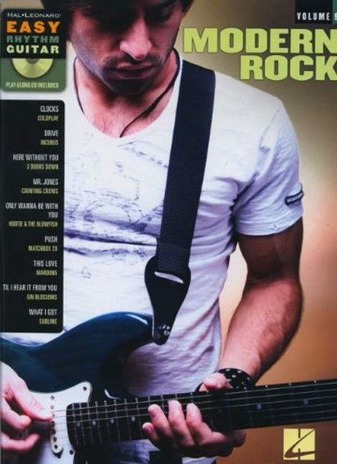 Hal Leonard Easy Rhythm Guitar Volume 9 - Modern Rock (Book/CD Set)