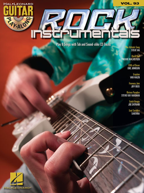 Rock Instrumentals -- Hal Leonard Guitar Play-Along Volume 93 (Book/CD Set)