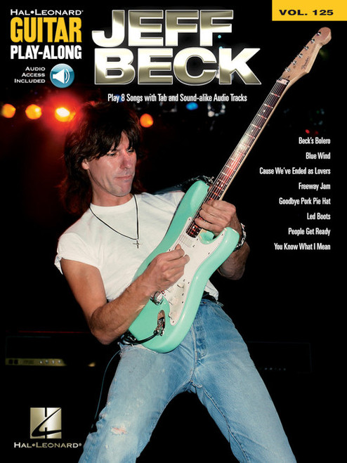 Jeff Back -- Hal Leonard Guitar Play-Along Volume 125 (Book/CD Set)