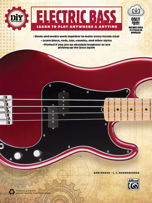 DiY (Do It Yourself) Electric Bass (with Online Media) by Ron Manus & L.C. Harnsberger
