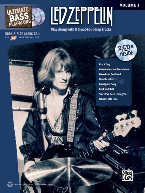 Led Zeppelin, Volume 1 -- Ultimate Bass Play-Along (Book/CD Set)