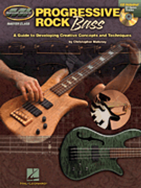 Progressive Rock Bass (CD Included) - Rock Bass Guitar Supplementary Book