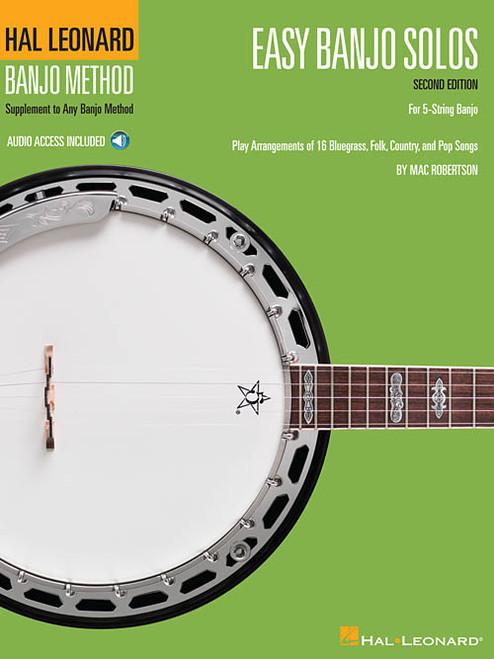 Hal Leonard Banjo Method - Easy Banjo Solos, 2nd Edition (with Audio Access)