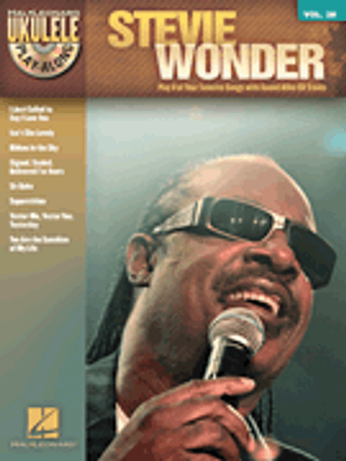 Stevie Wonder - Hal Leonard Ukulele Play-Along Volume 28 (Book/CD Set)