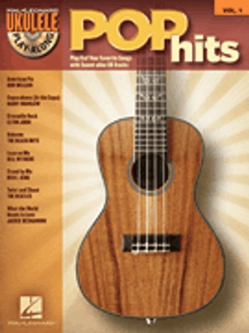 Pop Hits -- Hal Leonard Ukulele Play-Along Volume 1 (Book/CD Set)