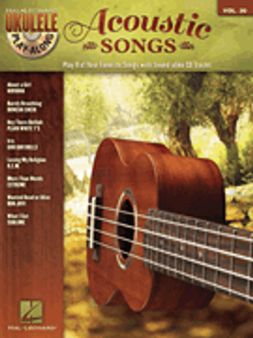 Acoustic Songs -- Hal Leonard Ukulele Play-Along Volume 30 (Book/CD Set)