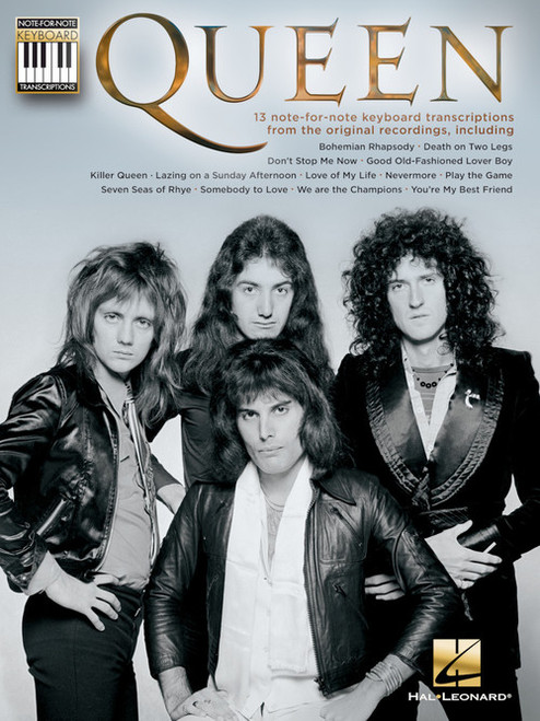 Queen (13 note-for-note keyboard transcriptions from the original recordings) - Piano Songbook